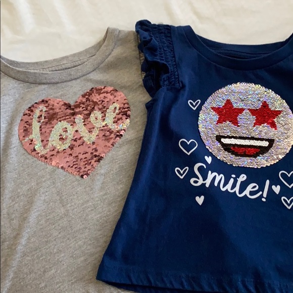 Flip Sequins Tees - Picture 1 of 10